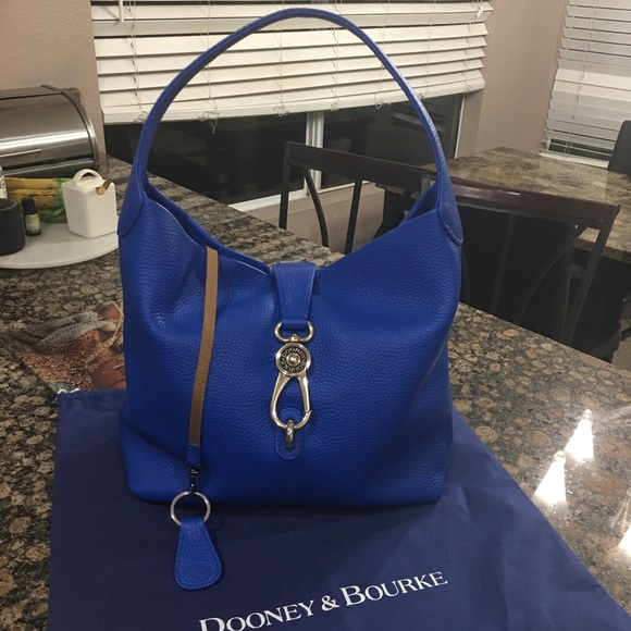 Dooney & Bourke Handbags - Authentic D&B Belvedere Logo Lock Shoulder Bag